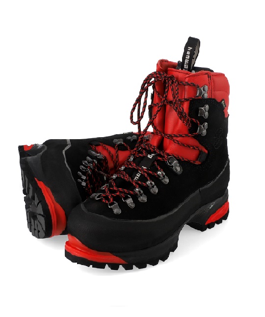 HanWag Omega mit Gore-Tex, schwarz-rot, 6-12,5