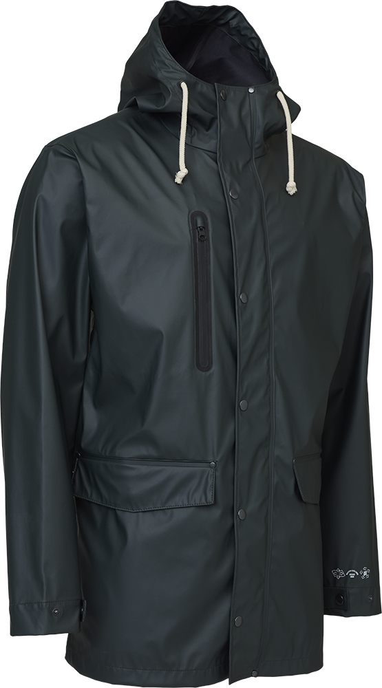 Recycelt Regenjacke