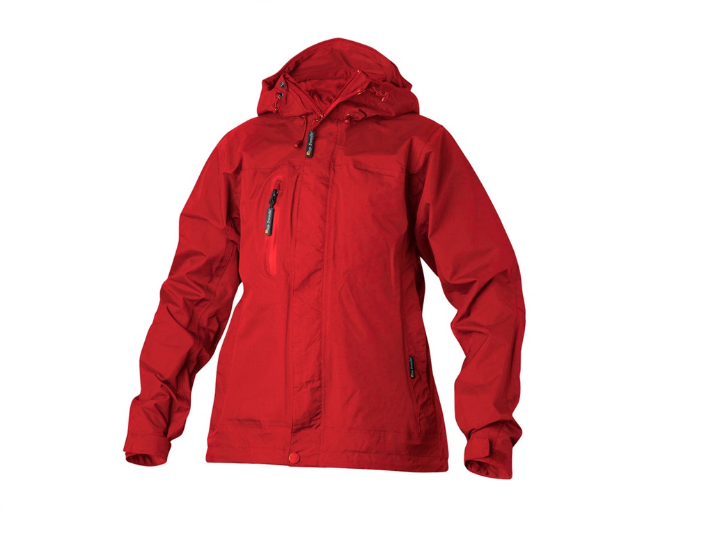 TOP SWEDE Wetterschutz-Jacke Damen rot