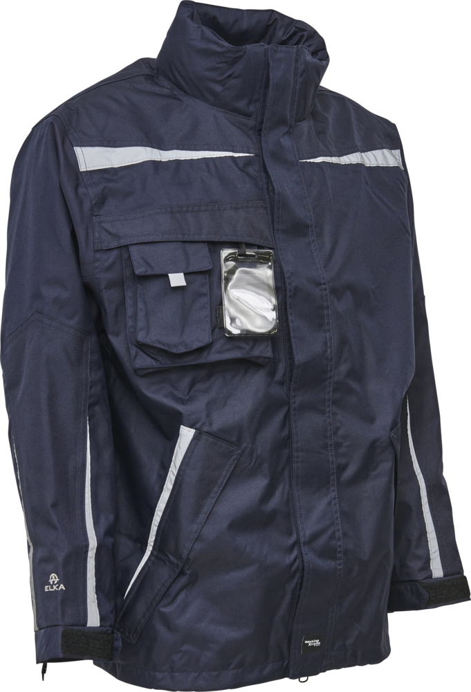 Working Xtreme Oxford Regenjacke mit Reflex