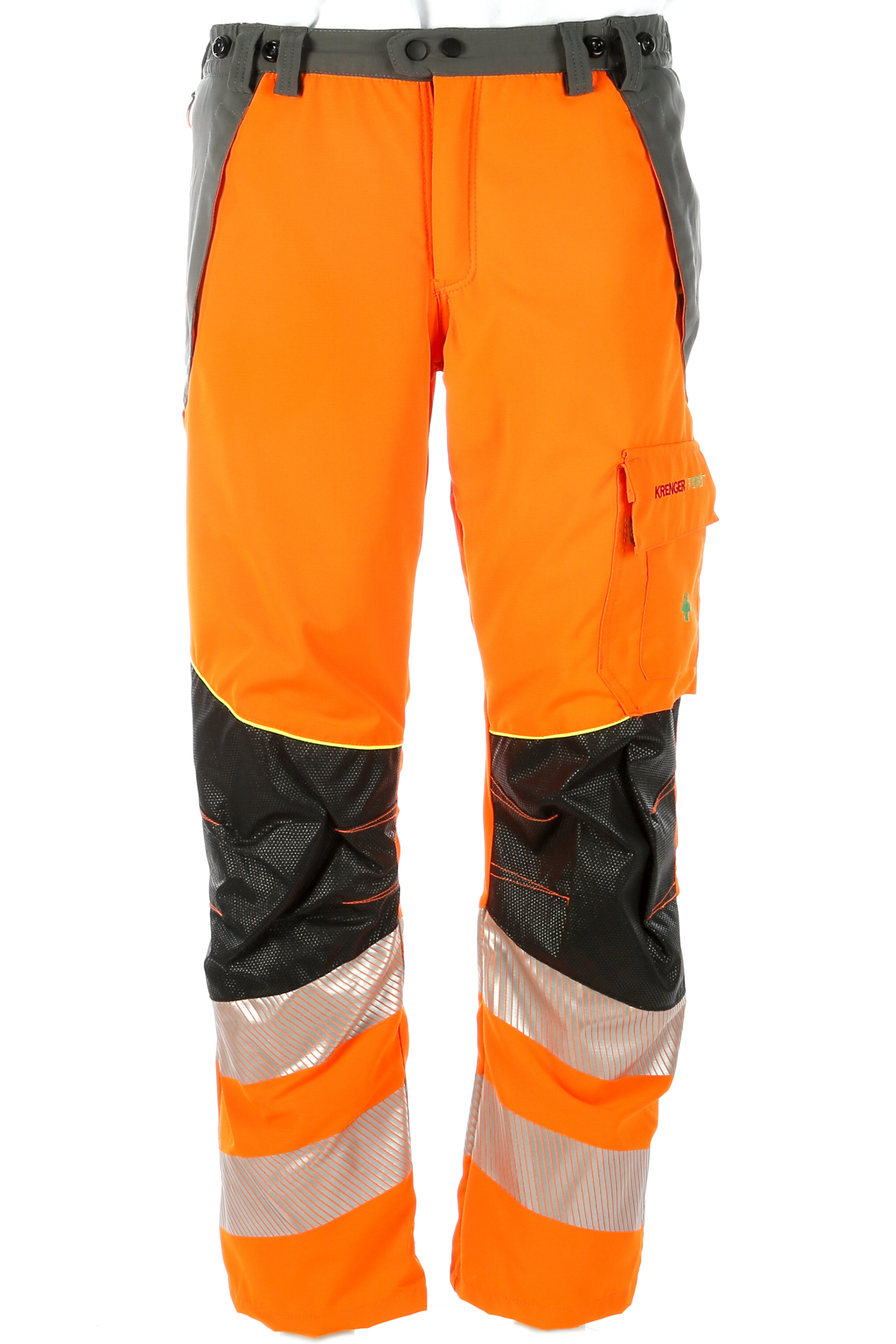 Signal Forst Schnittschutzhose EN ISO 20471, orange, 38-60