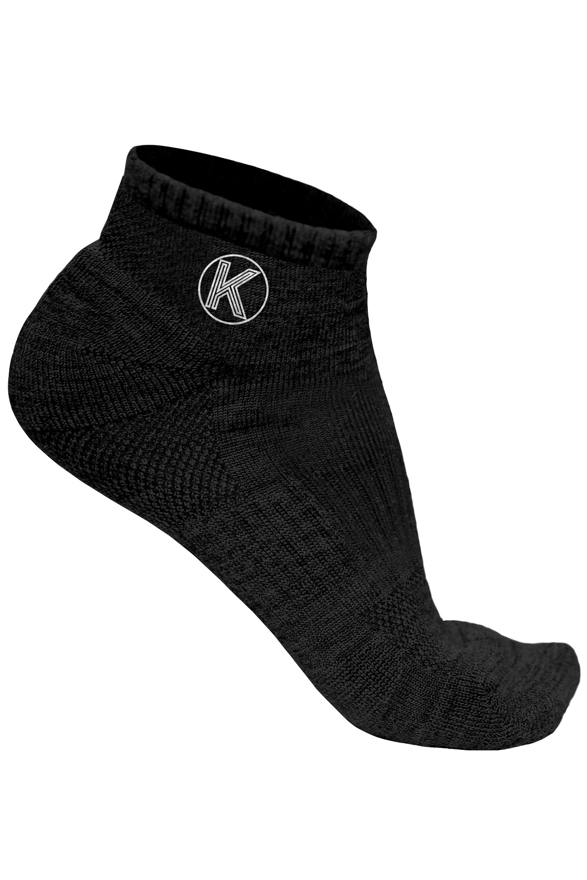 Krenger by T-Bô Sneakersocken, 3-er Pack, schwarz, 35/38-47/50